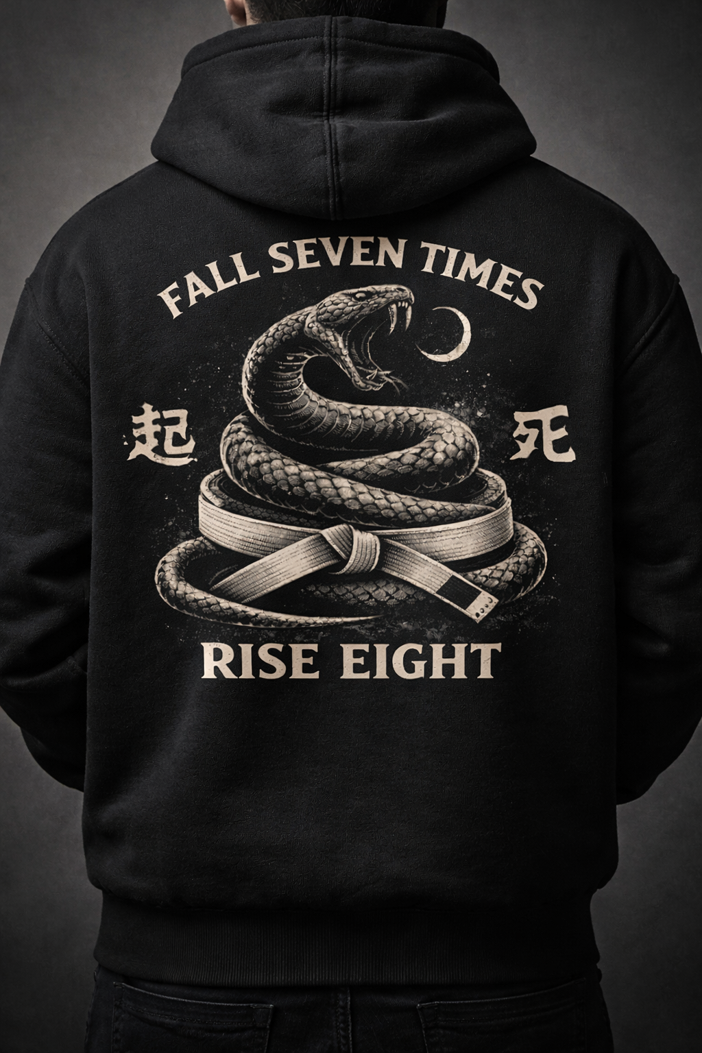 Rise Eight Serpent Heavyweight Pullover Hoodie