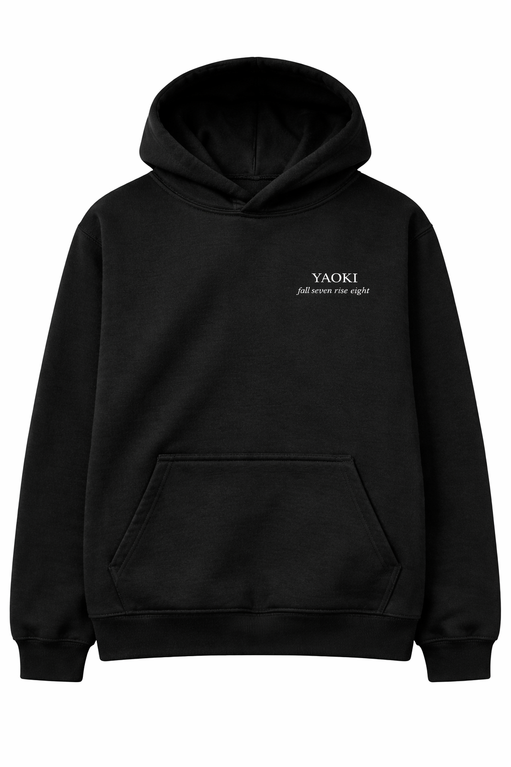 Fall Seven Rise Eight Heavyweight Pullover Hoodie - The Rule