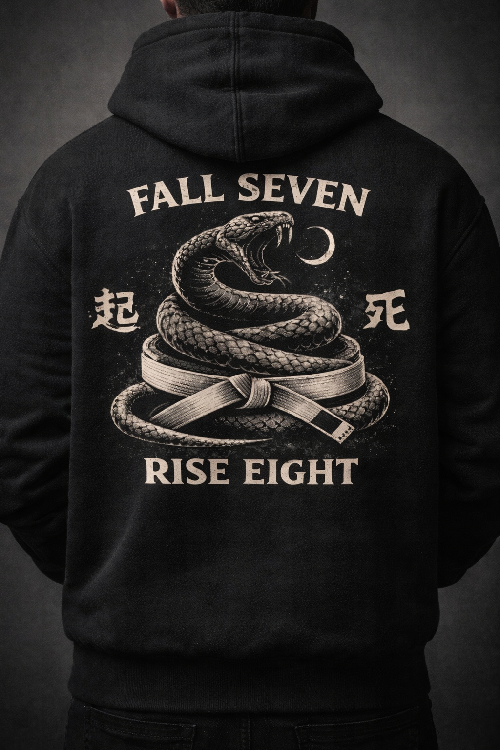 Rise Eight Serpent Heavyweight Pullover Hoodie
